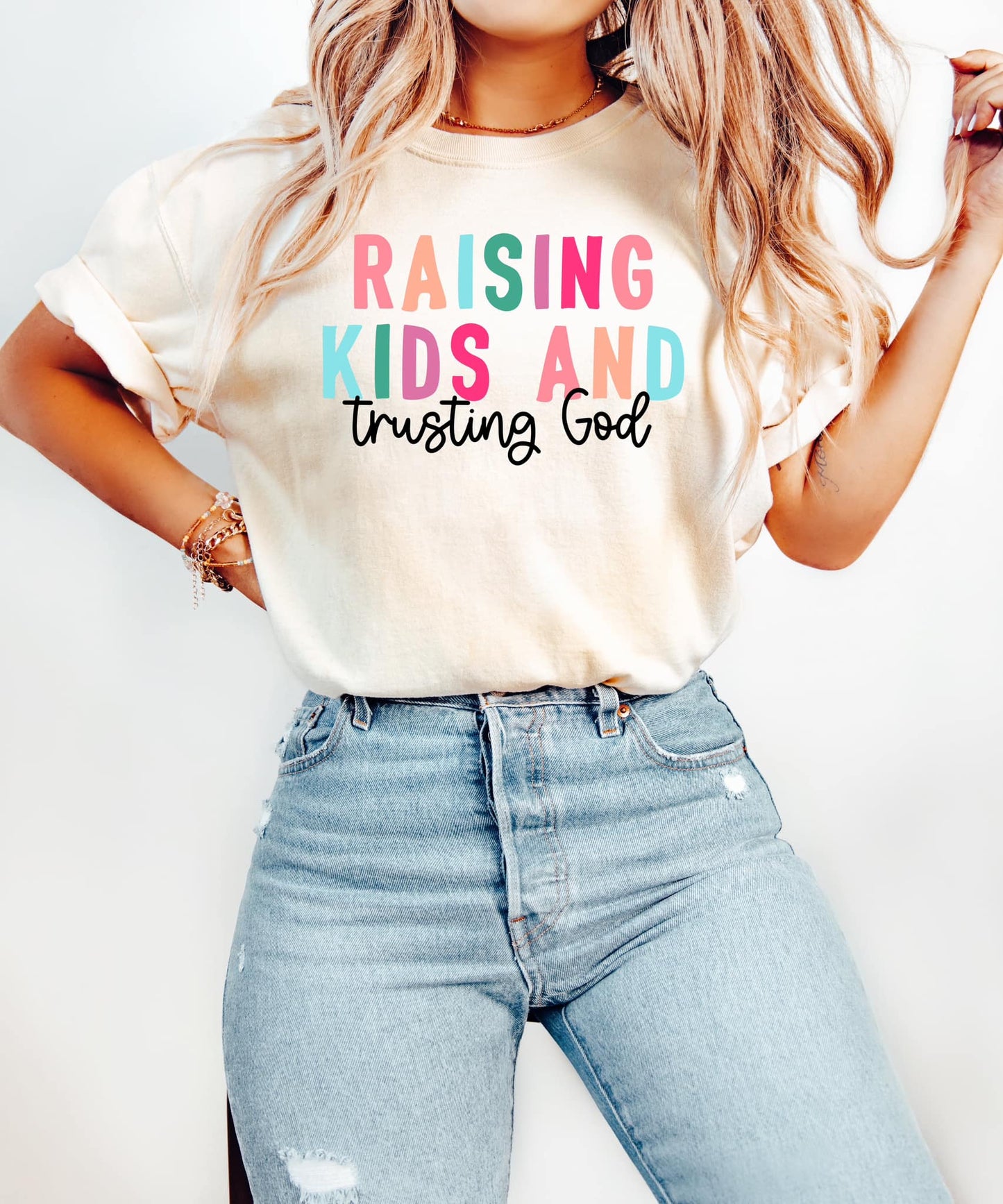 "Raising Kids and Trusting God" Tee