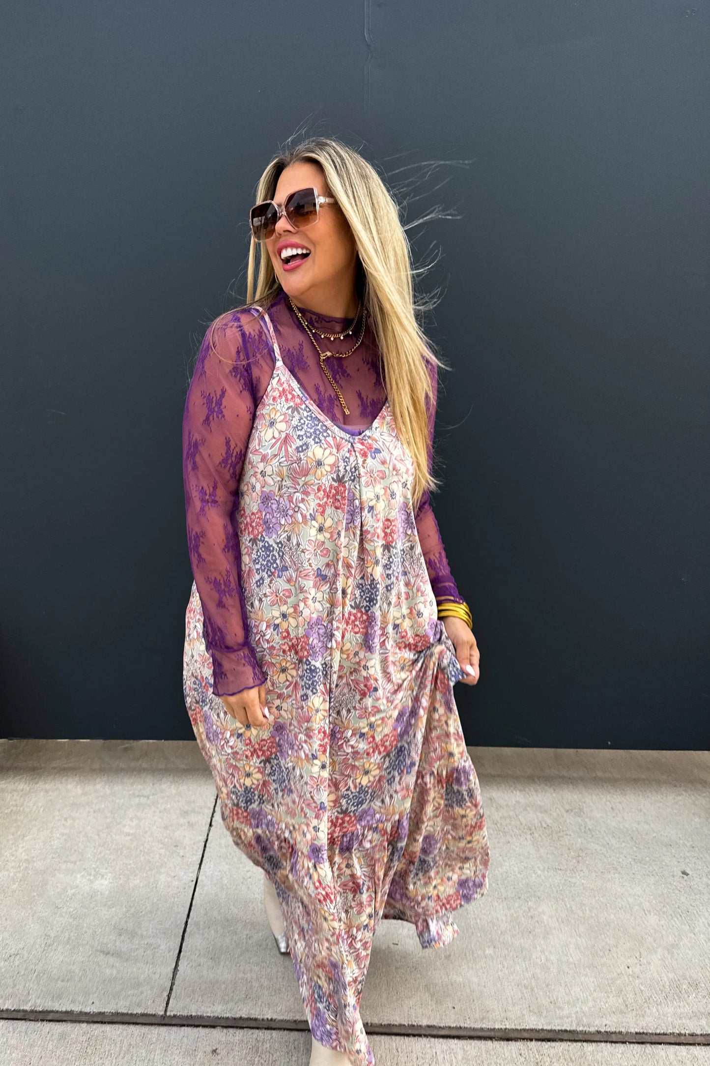 Nova Floral Dress