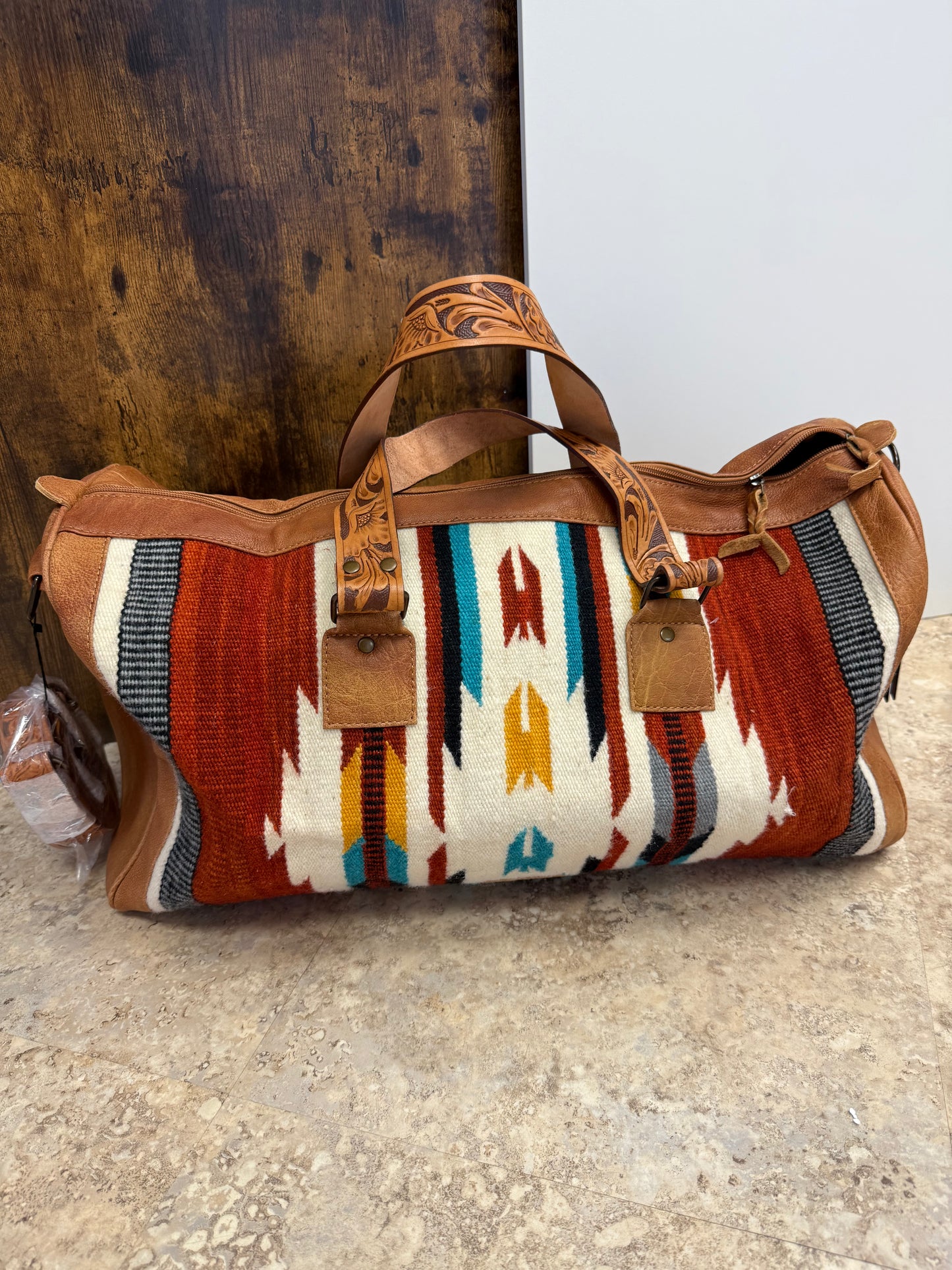 The Cowboy Man Travel Duffel