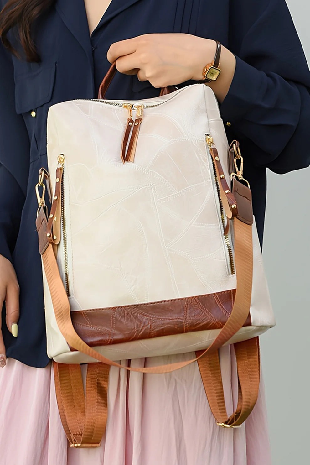 Color Block Backpack