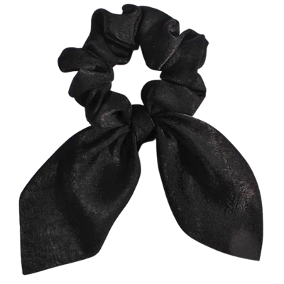 Velvet Satin Bunny Scrunchie