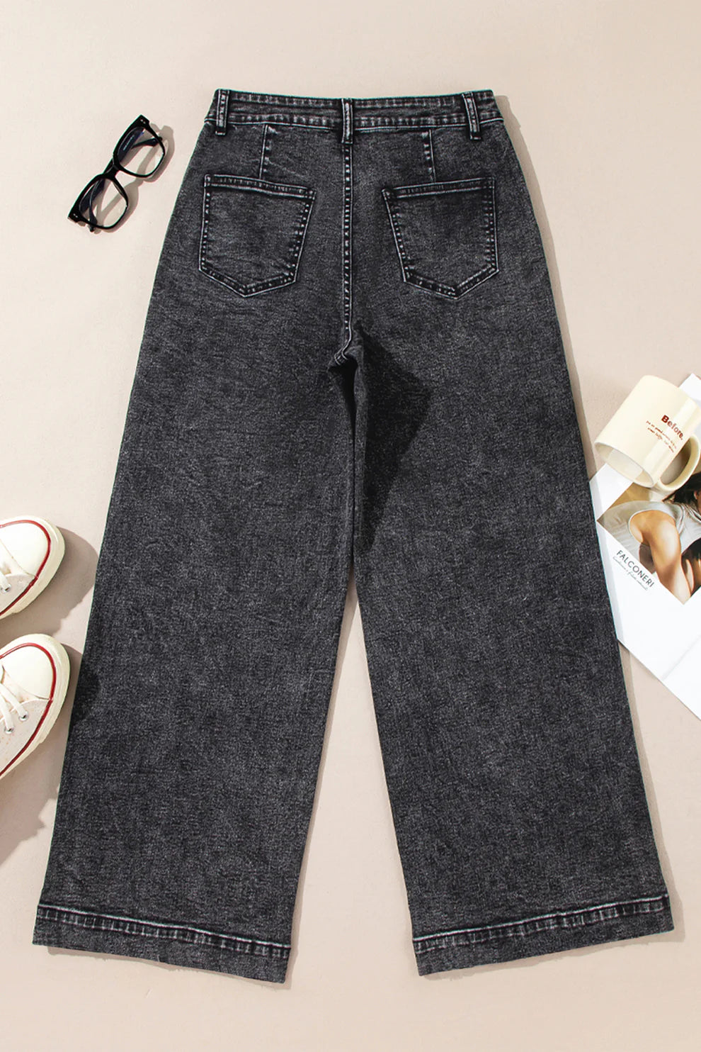 Straight Leg Loose Jeans