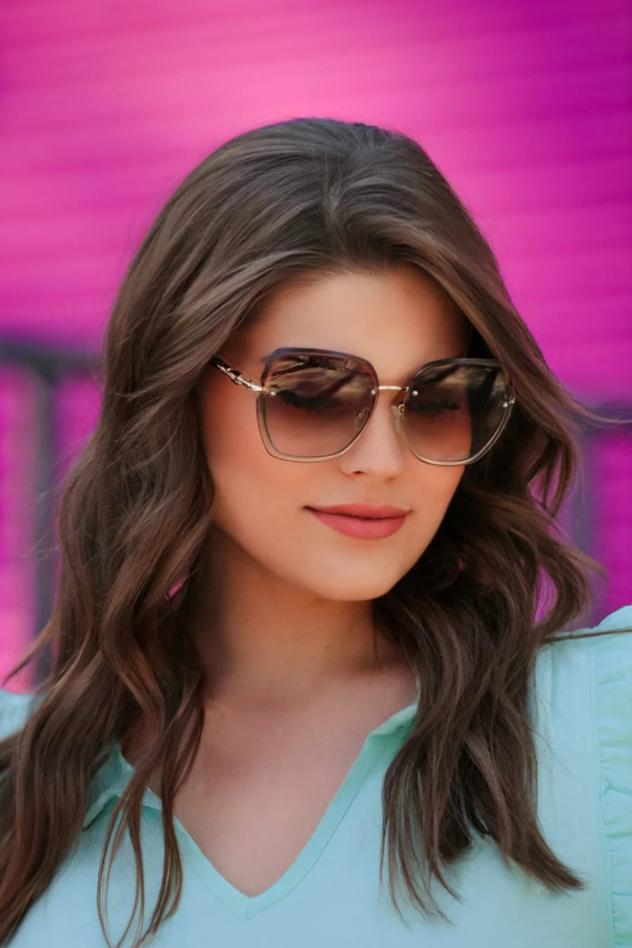 Setting Trends Chain Sunglasses