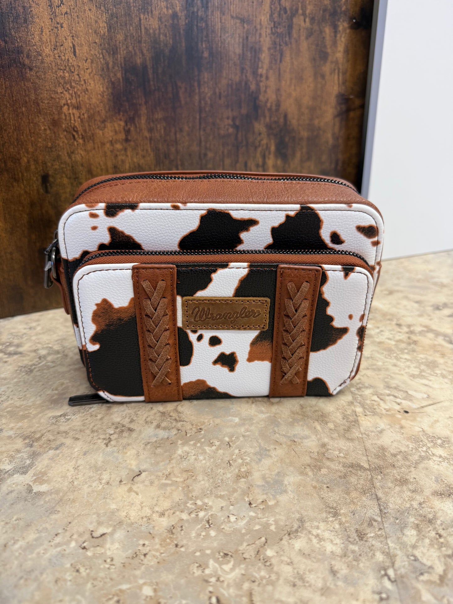 Wrangler Babe Cowprint Belt Bag Bum Bag