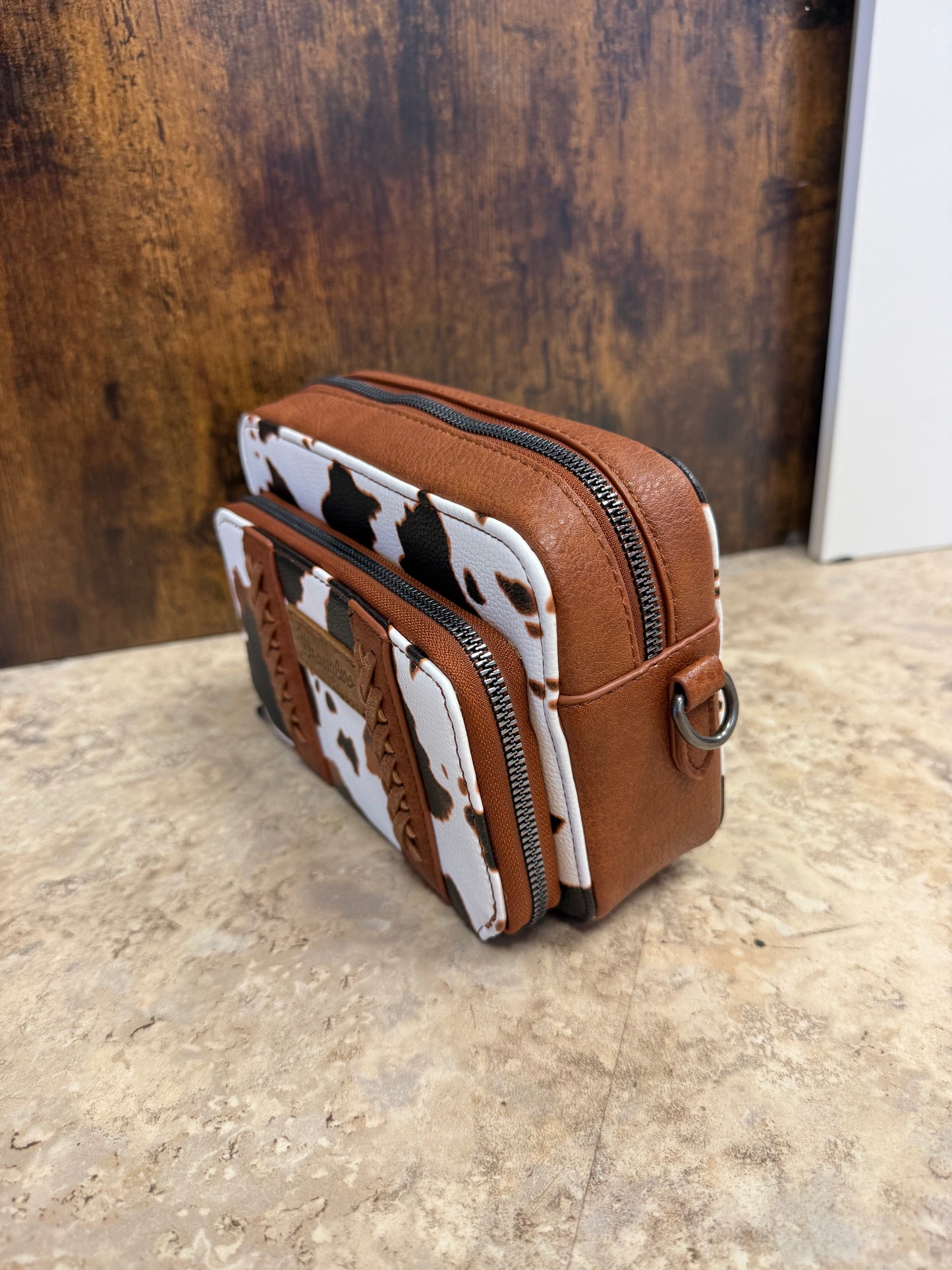 Wrangler Babe Cowprint Belt Bag Bum Bag
