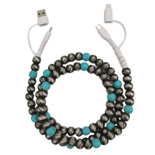 Beaded Cell Phone Charger
