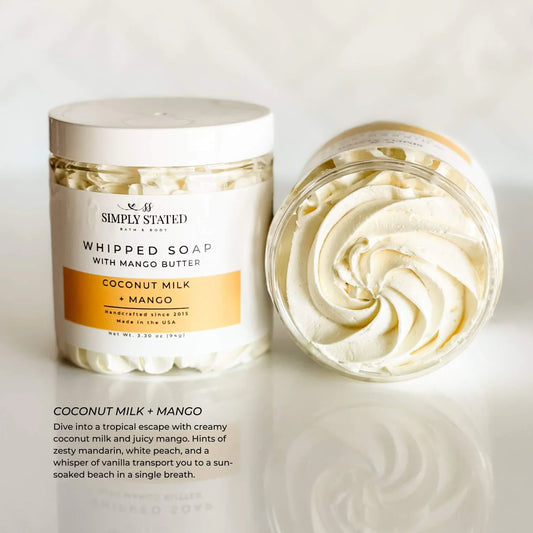 Whipped Soap-For Hands, Body & Shaving
