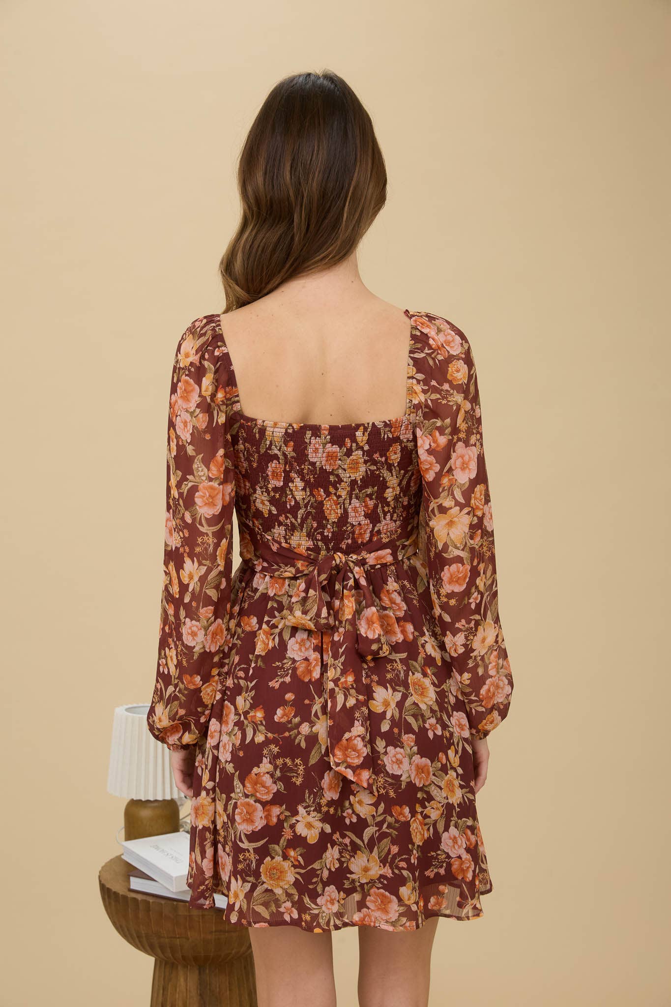 Floral Sweetheart Mini Dress