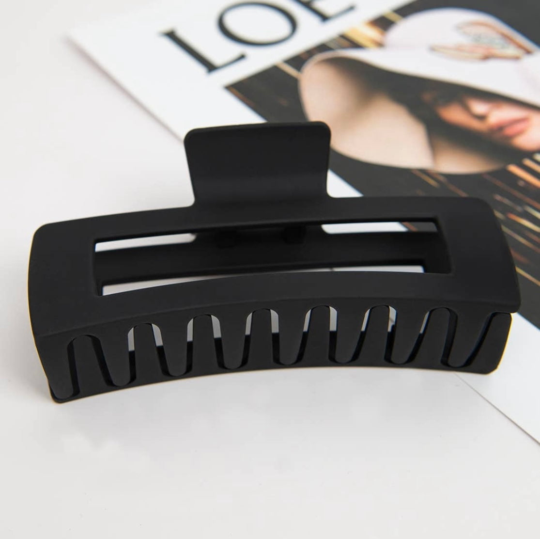 Large Matte Hair Claw Clip
