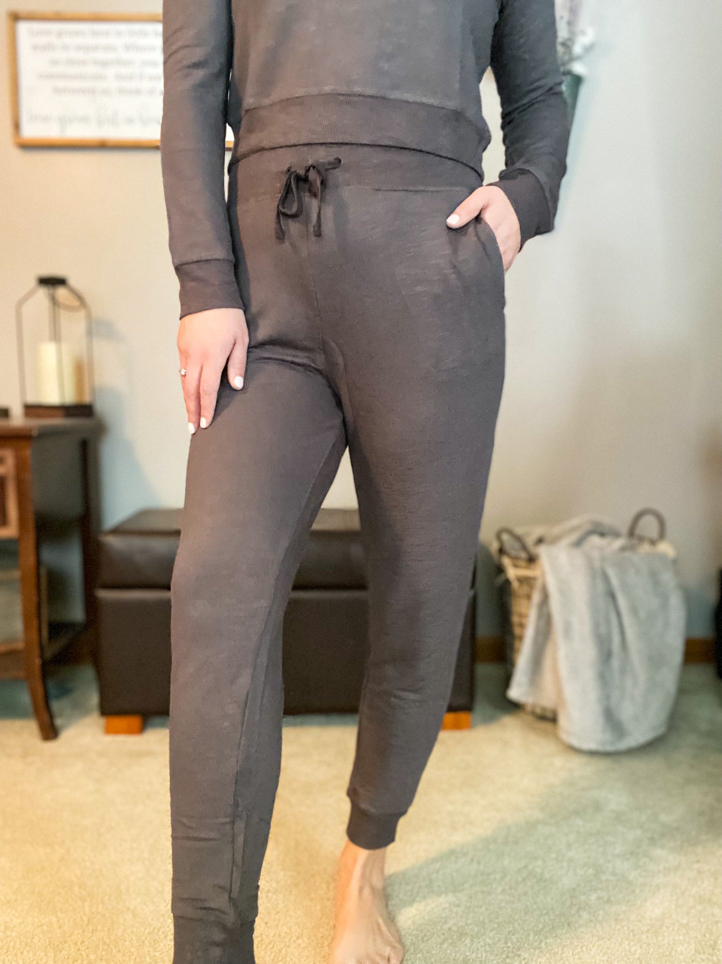 Jogger Crop Top Set
