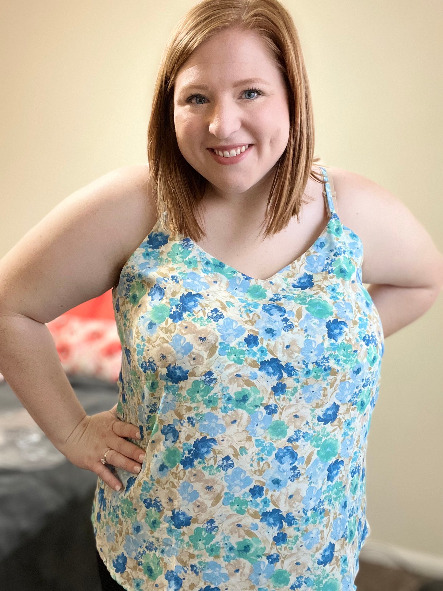 Multi Floral Tank