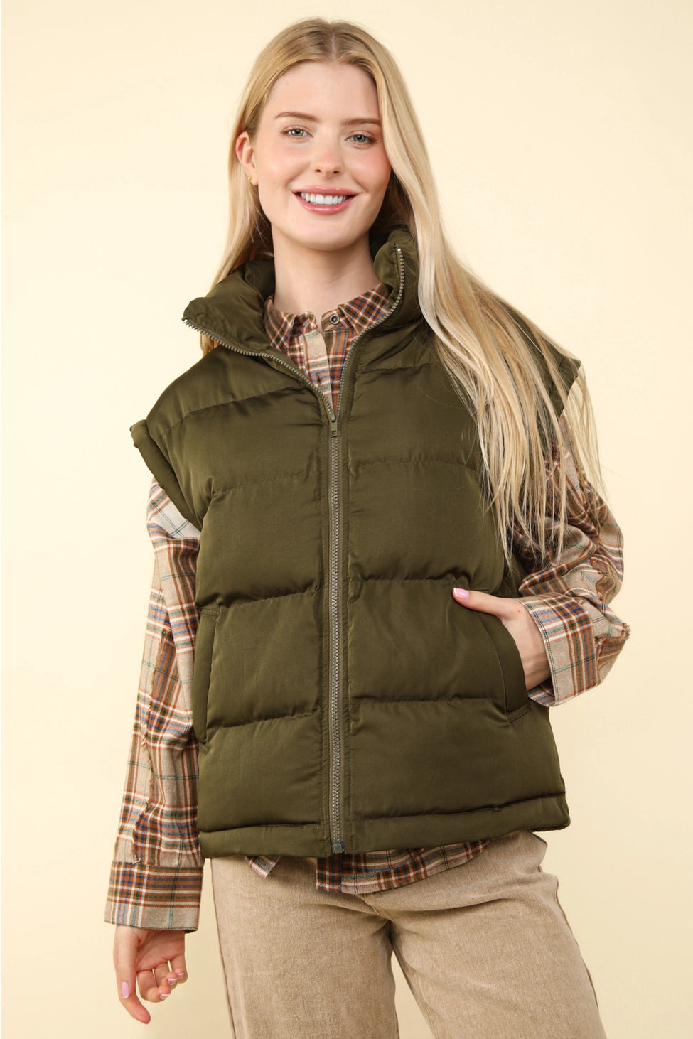 Casual Comfy Puffer Vest