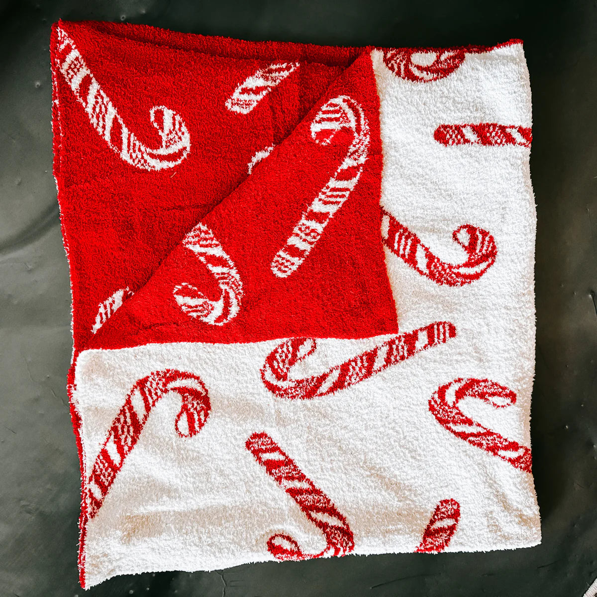 Candy Cane Blanket