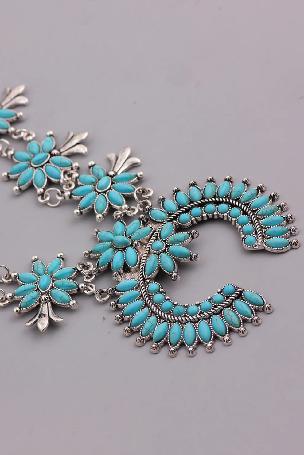 Turquoise Double Chain Necklace