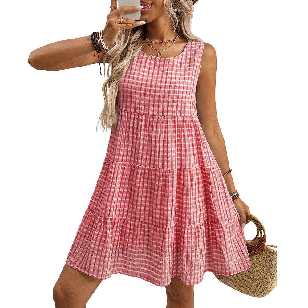 Summer Gingham Dress