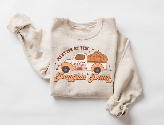 Meet Me at the Pumpkin Patch-Sweatshirt