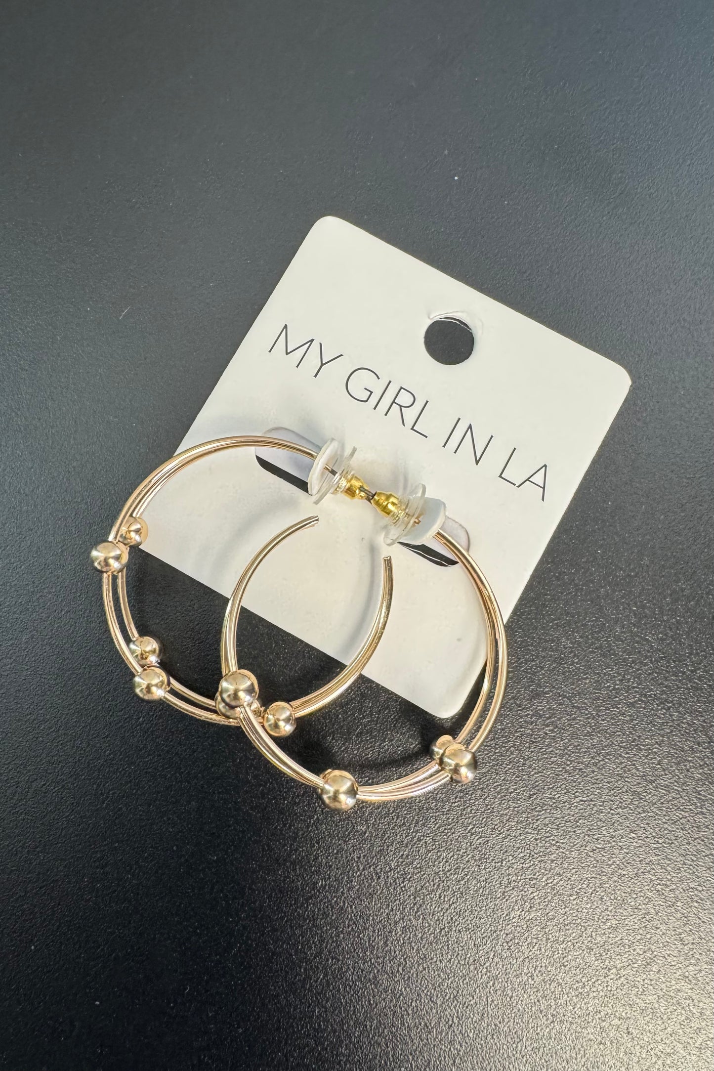 Lindsey's Classic Beaded Hoop Earring