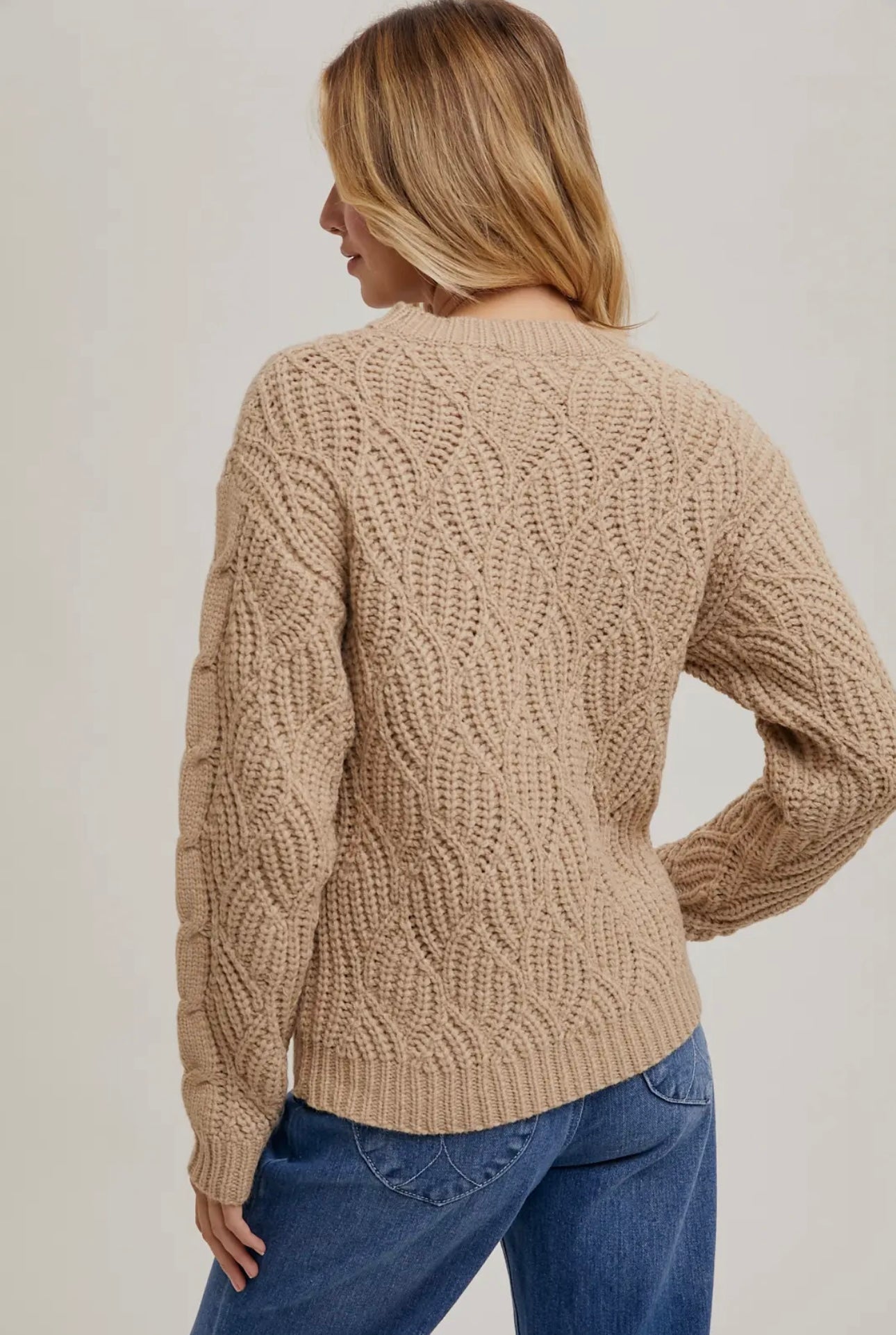 Twisted Knit Sweater