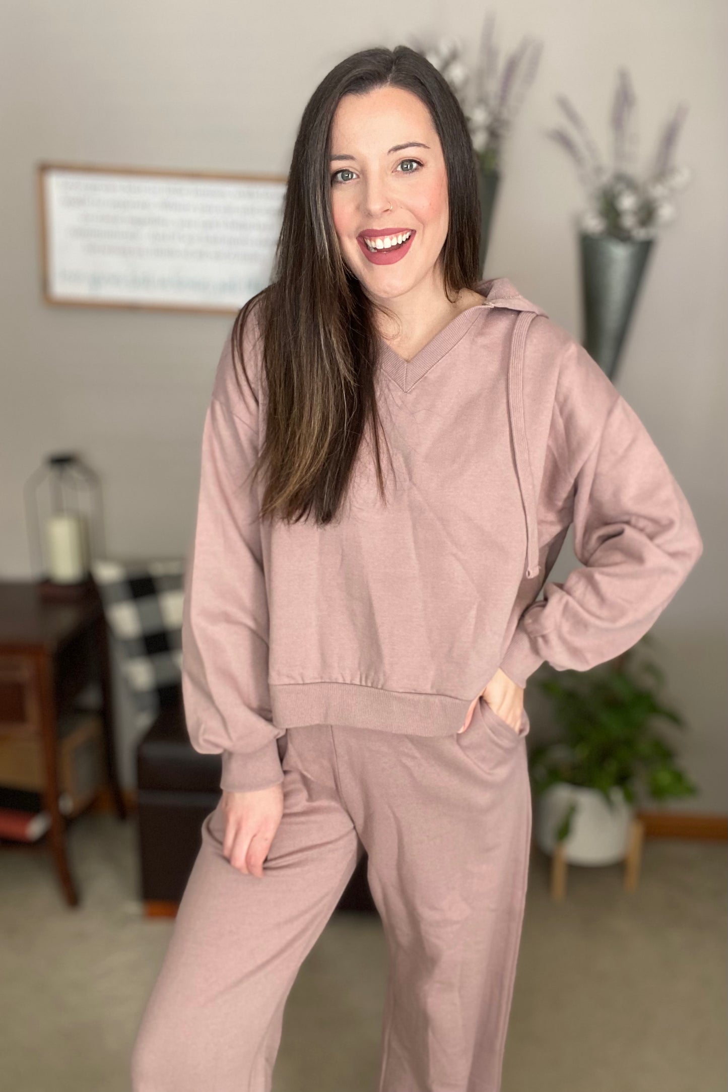 Oversized Hoodie and Lounge Pant Set