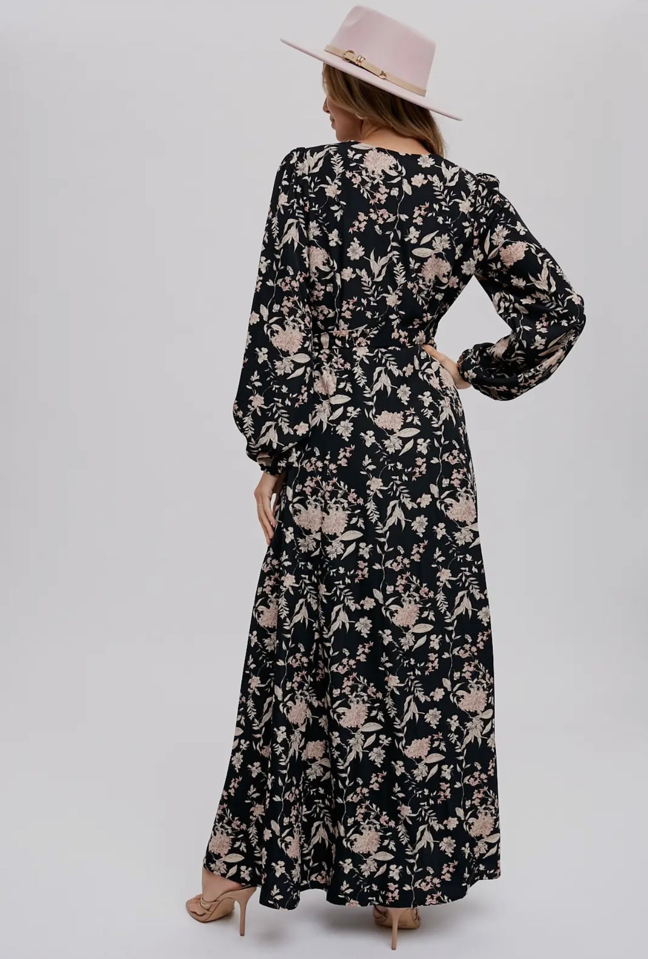 Adri Floral Wrap Dress