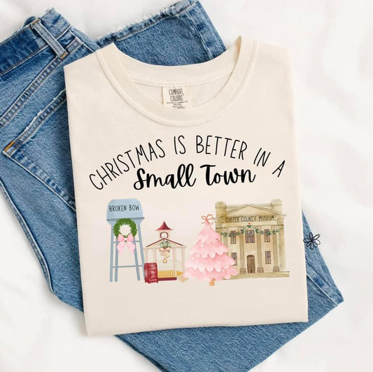 Small Town Christmas Tee