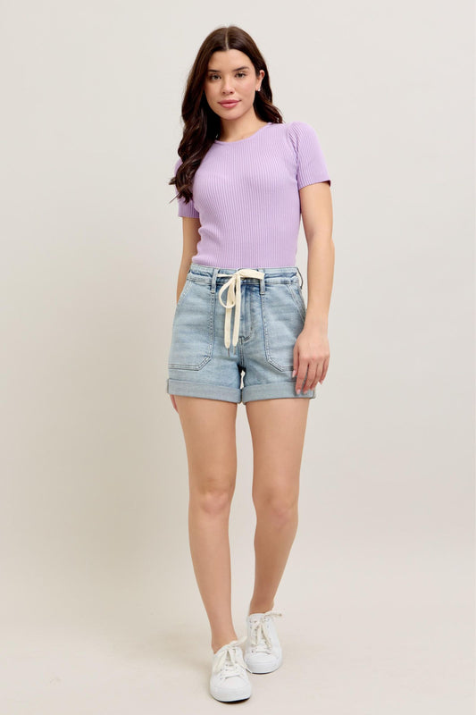 Judy Blue Drawstring Shorts