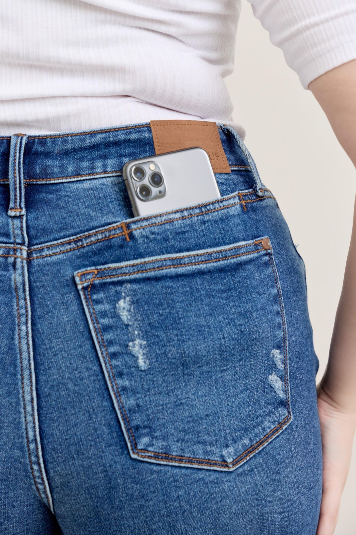Denim Jean Shorts-JUDY BLUE