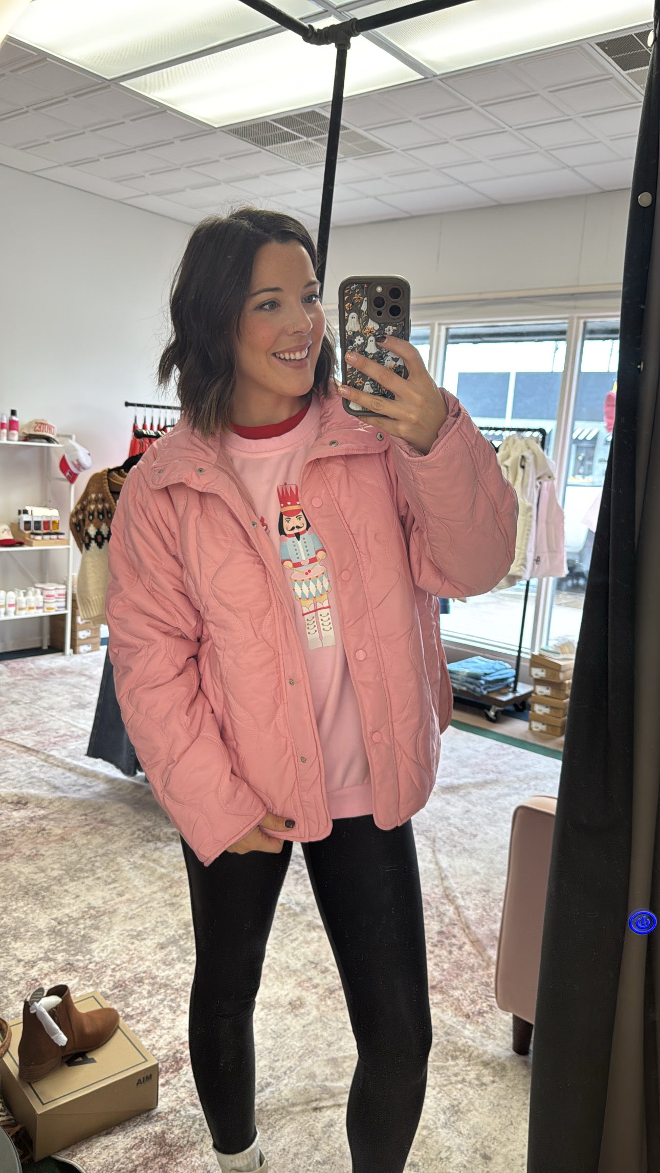 Easel-Quilted Zip Jackets