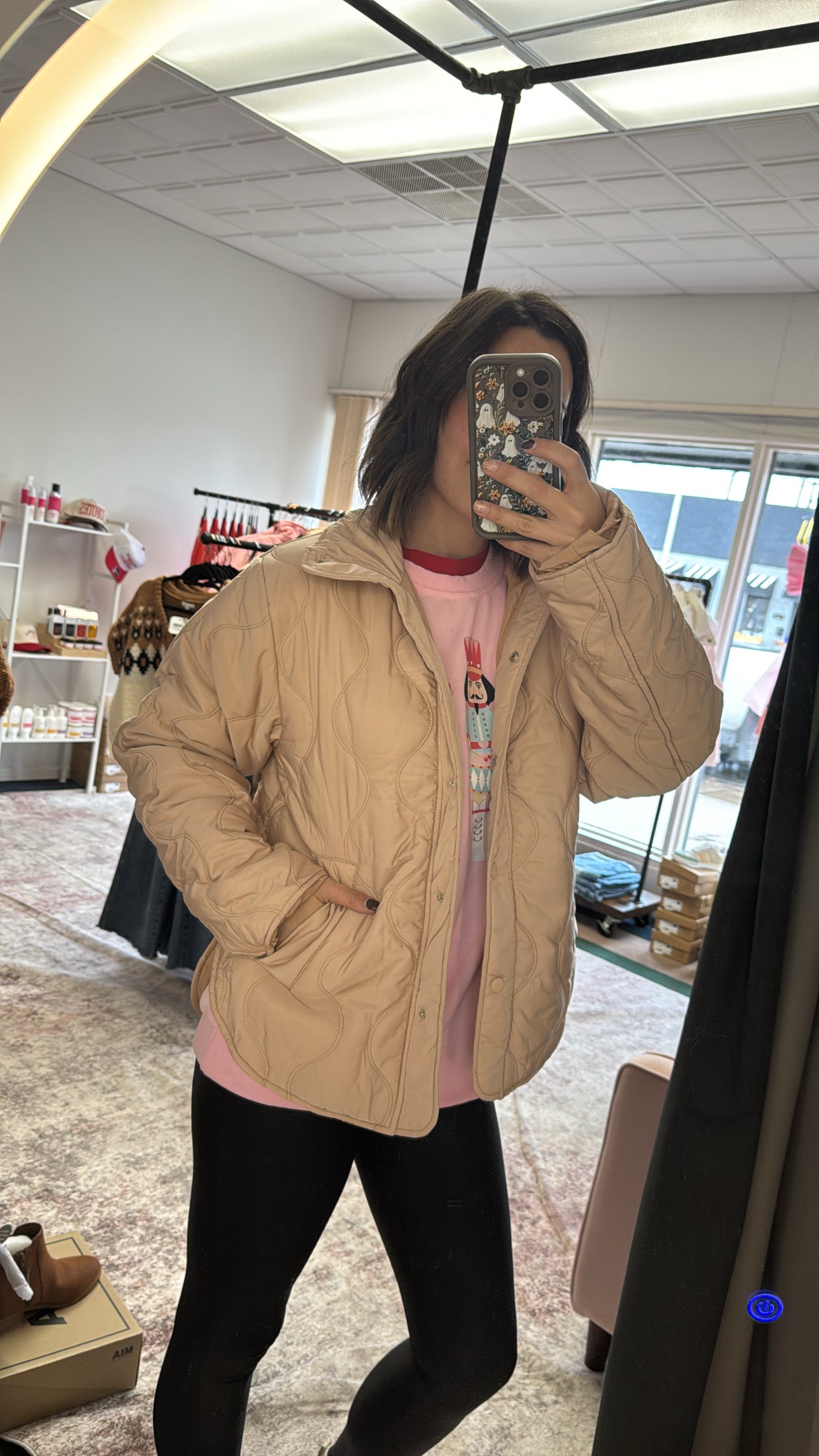 Easel-Quilted Zip Jackets