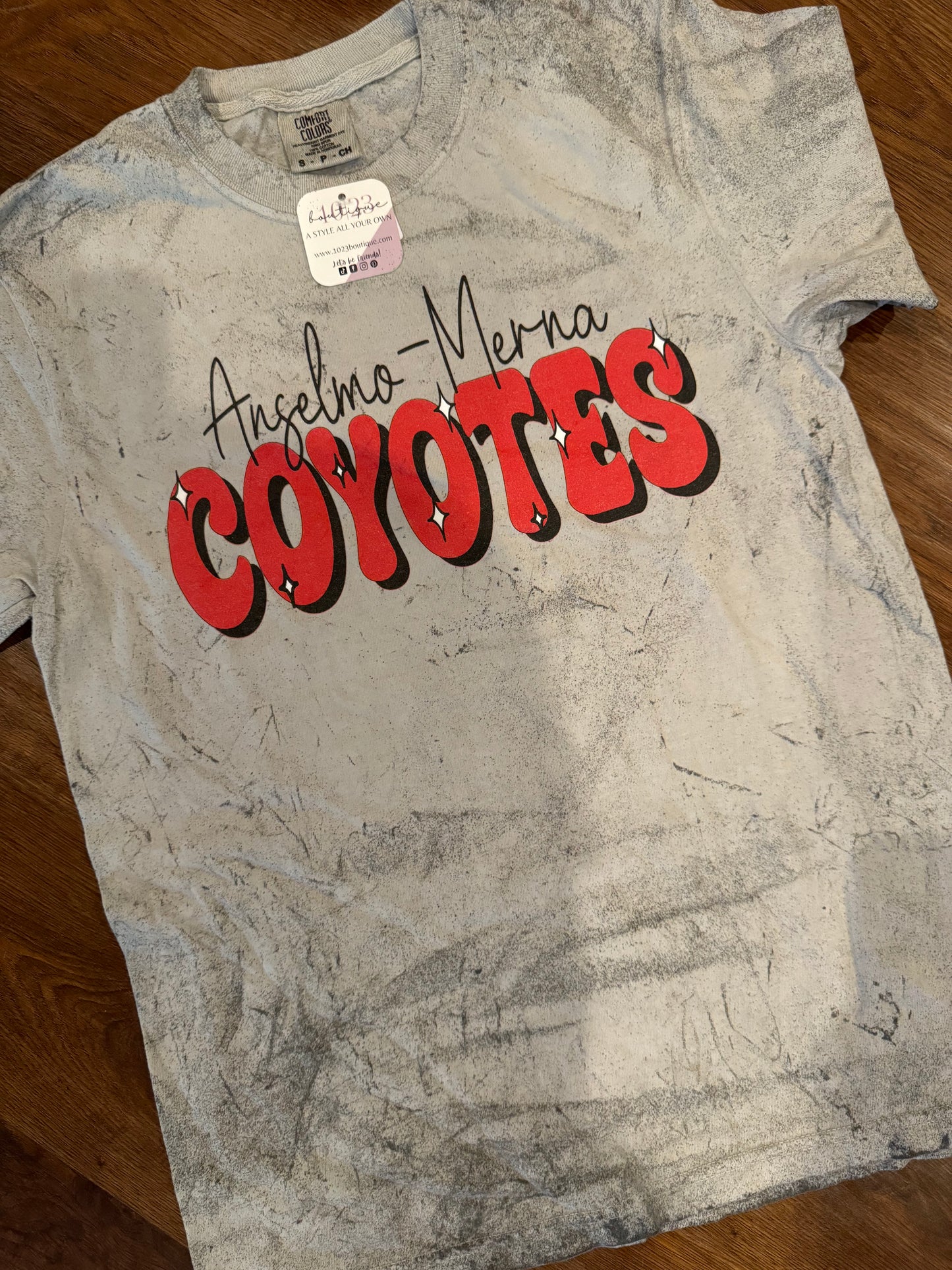 Twinkle Spirit Colorblast Tee-COYOTES