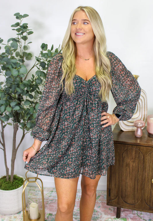 Floral Mini Dress