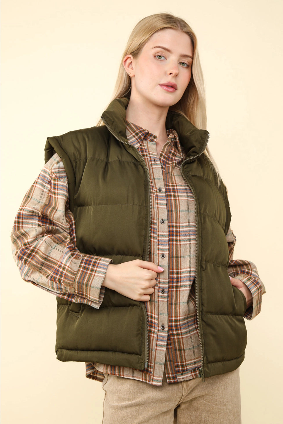 Casual Comfy Puffer Vest