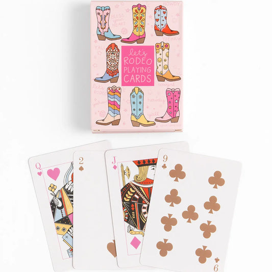 Cowgirl Boots Deck of Playing Cards