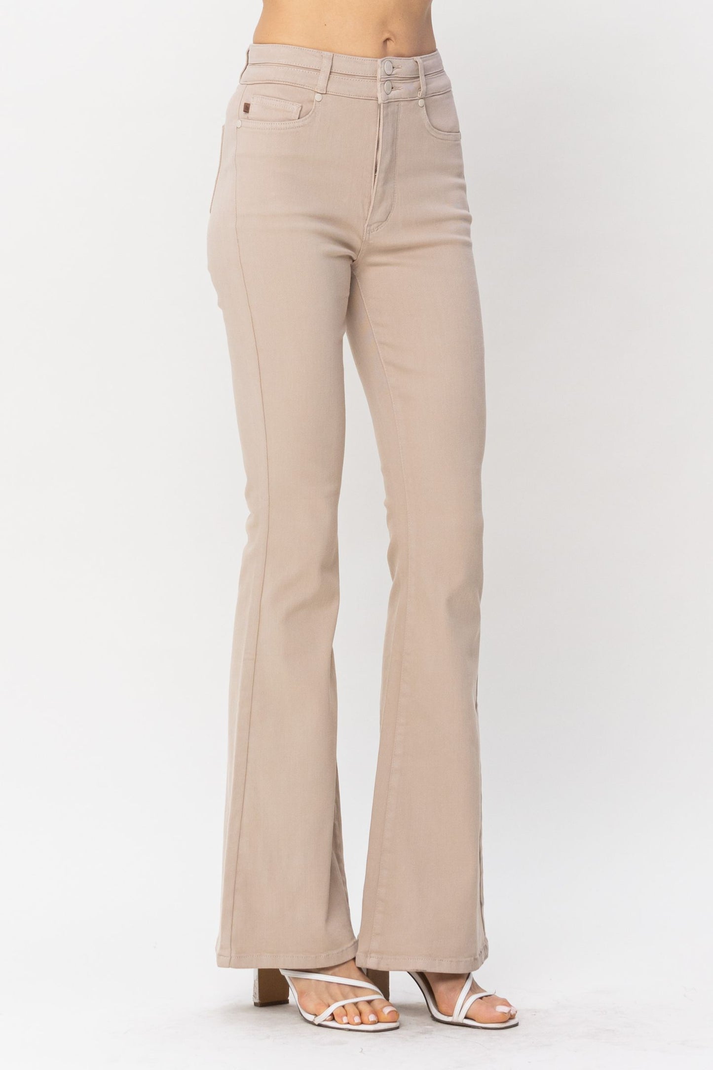 Judy Blue Khaki Control Top Jeans