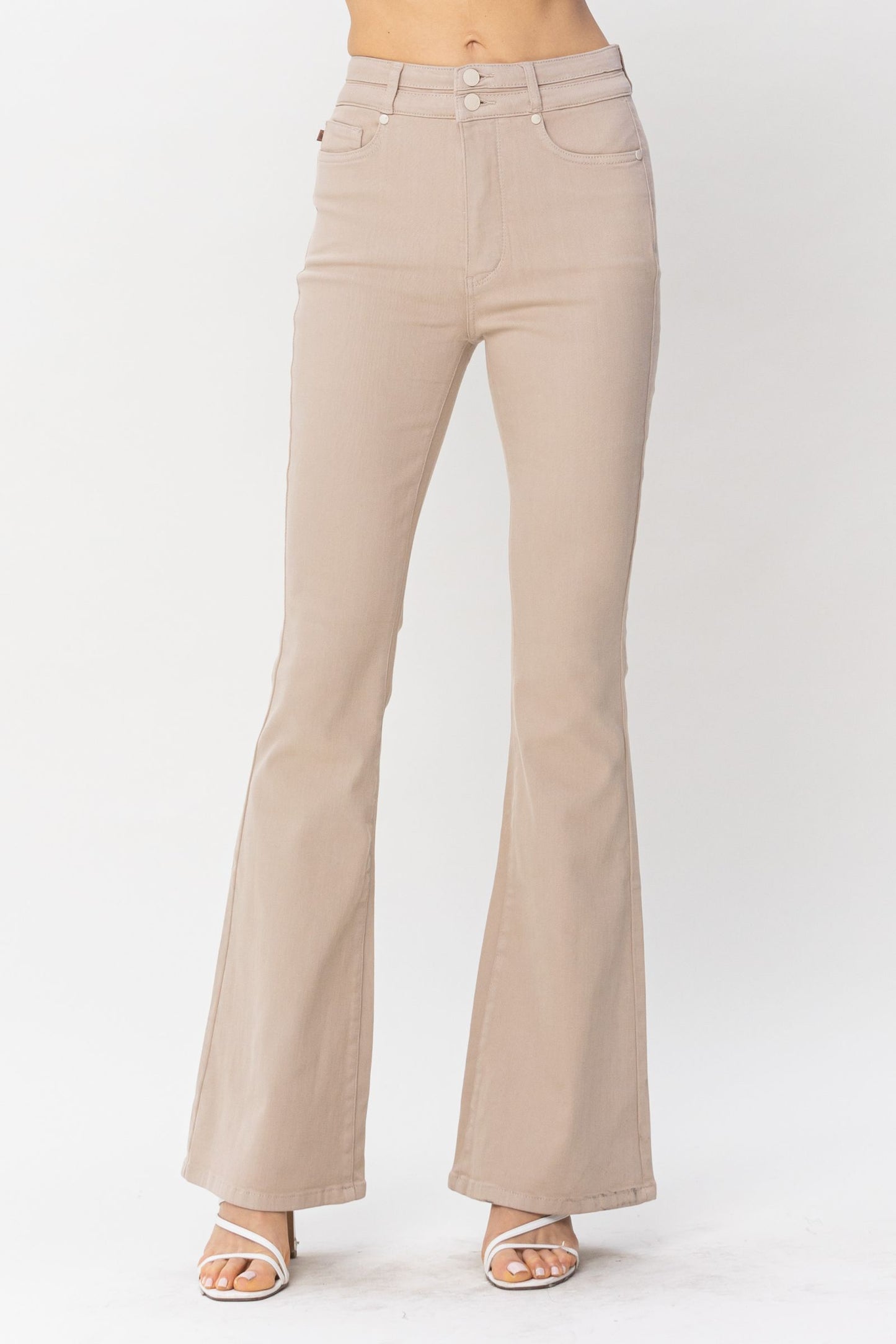 Judy Blue Khaki Control Top Jeans