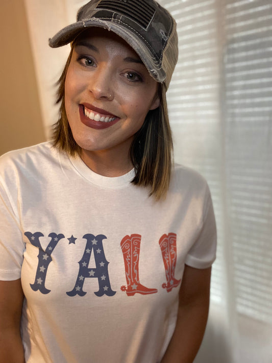 Y’all American Graphic Tee