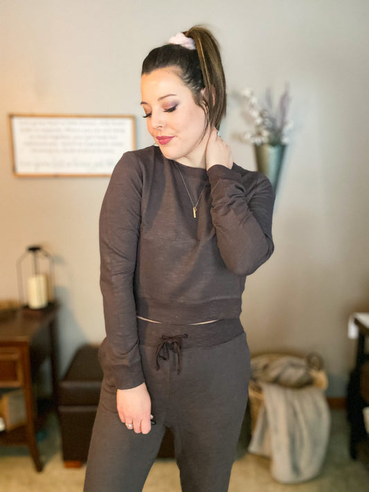 Jogger Crop Top Set