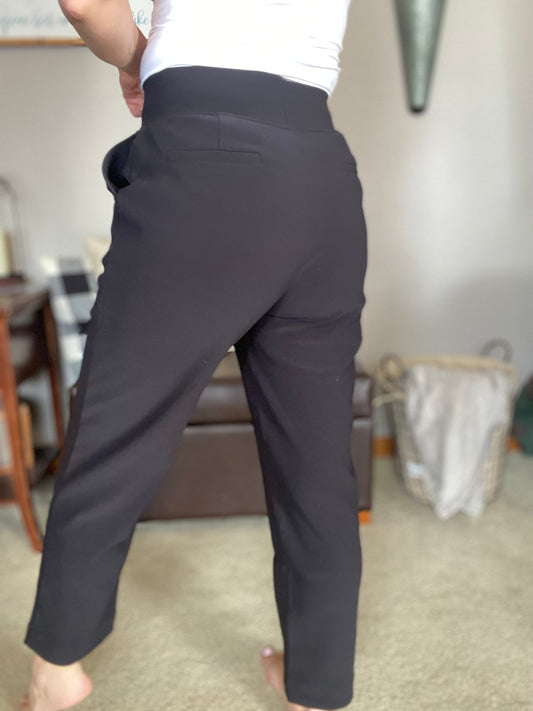 Pull-On Stretch Dress Pants
